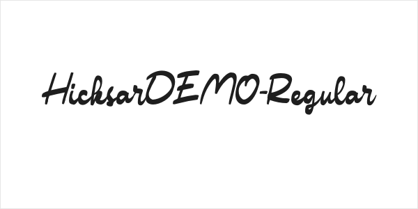 HicksarDEMO-Regular Logo