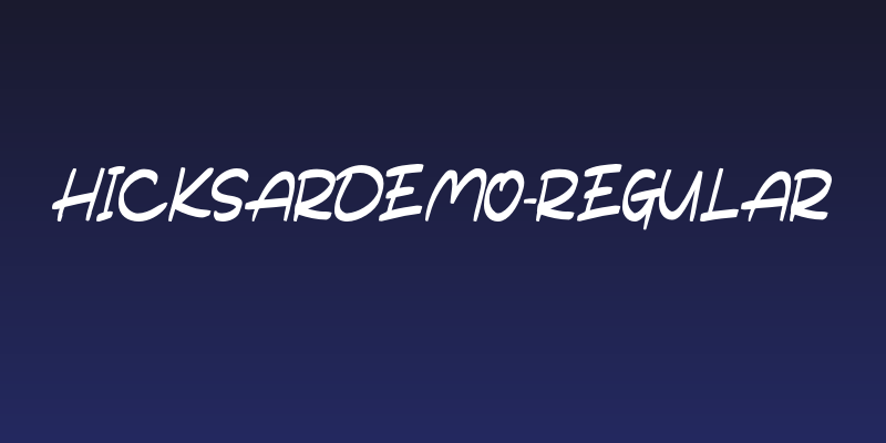 HicksarDEMO-Regular Social Header