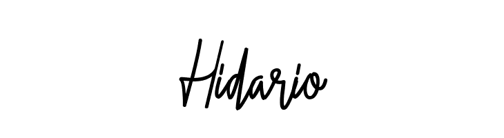 Hidario  Free Fonts Download