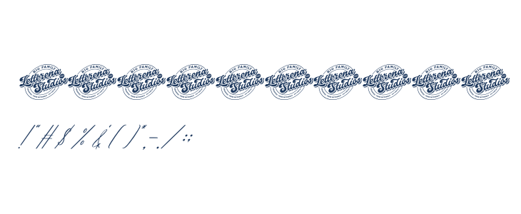 Hidasatie Bastirona DEMO VERSIO Italic Other Characters