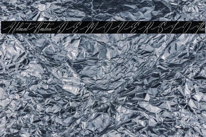 Hidasatie Bastirona DEMO VERSIO Italic Example 1