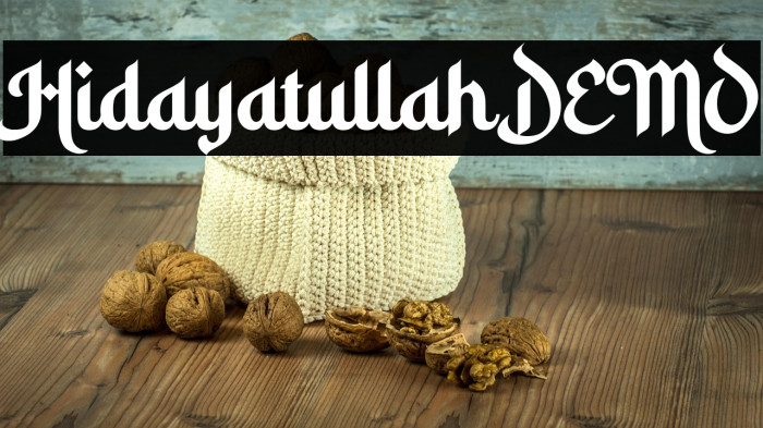 Hidayatullah DEMO Example 2