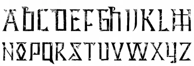 Hidden Archives Font Litere mari
