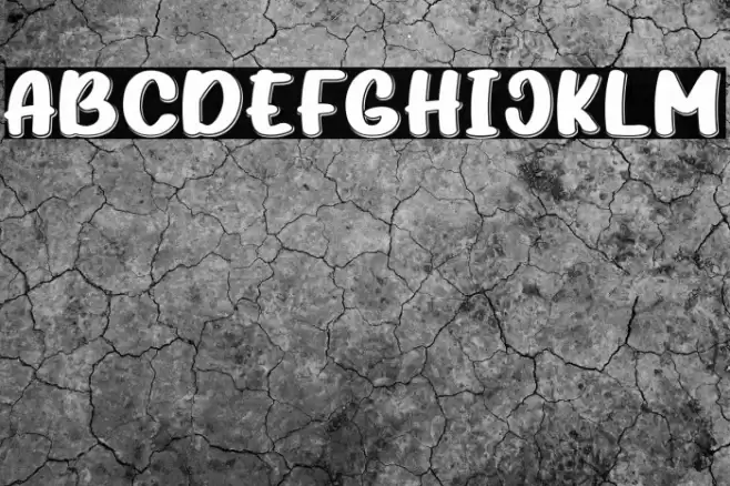 Hidden Cocktails-Regular Shadow Font examples