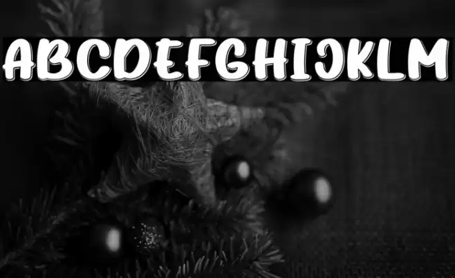 Hidden Cocktails-Regular Shadow Font examples