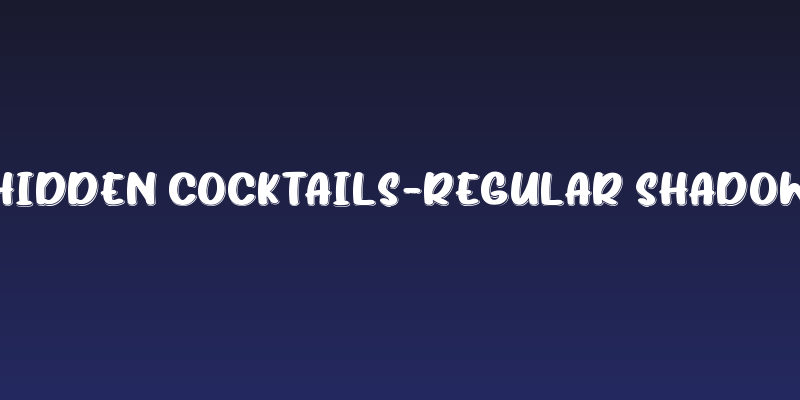 Hidden Cocktails-Regular Shadow Social Header