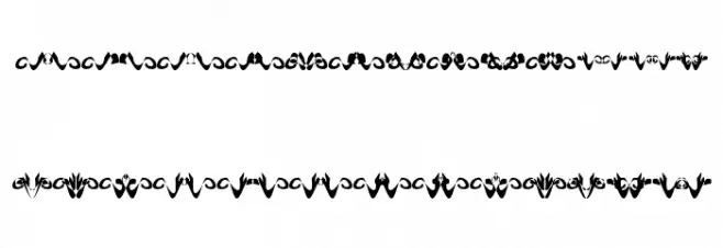 Hidden Ghosts フォント 小文字