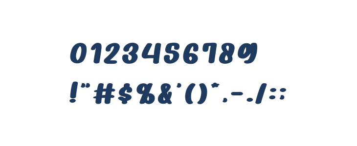 HiddenCocktails-Italic Other Characters