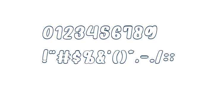 HiddenCocktails-ItalicOutline Other Characters