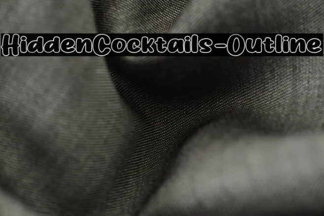 HiddenCocktails-Outline Example 1
