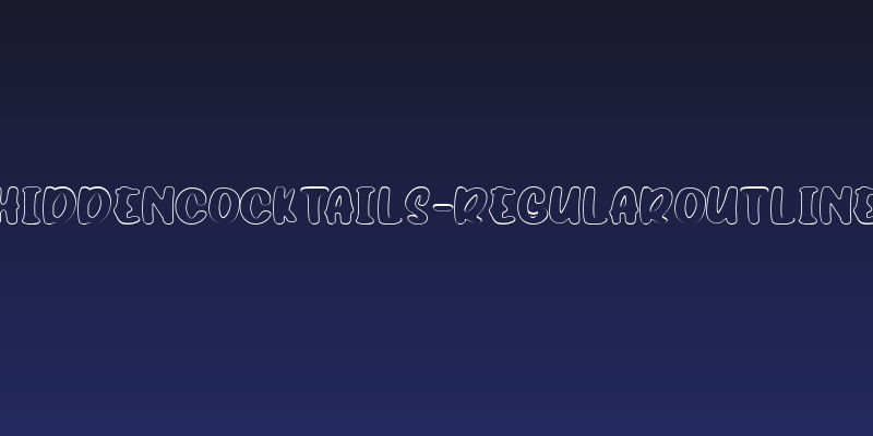 HiddenCocktails-RegularOutline Social Header