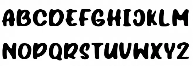 HiddenCocktails-RegularRough Schriftart Groß