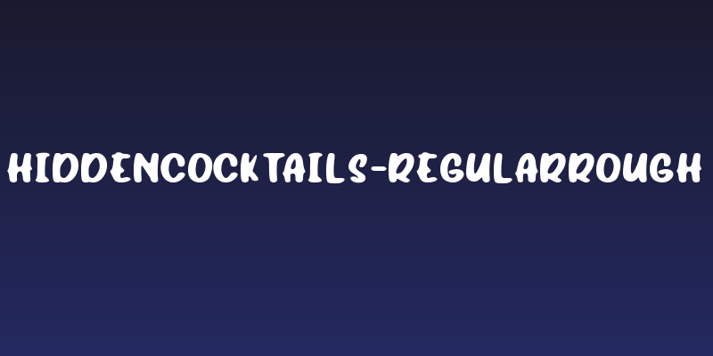 HiddenCocktails-RegularRough Social Header