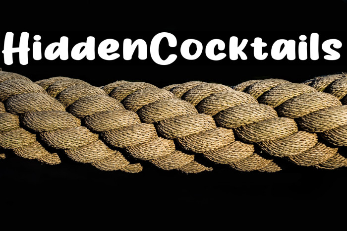 HiddenCocktails Example 1