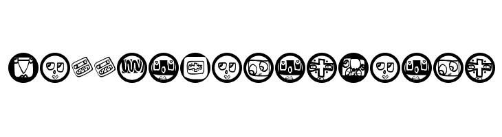 HiddenSignsRings Font