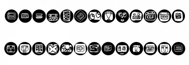 HiddenSignsRings Schriftart Groß