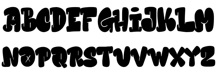 Hidebeast Blocky Demo Font LOWERCASE