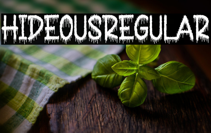 HideousRegular Example 1