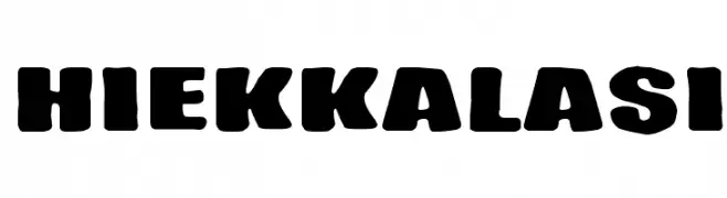 Hiekkalasi  フリーフォントのダウンロード