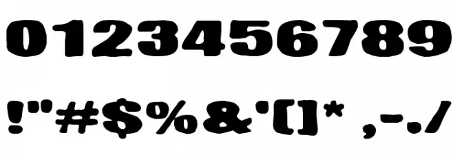 Hiekkalasi Font OTHER CHARS