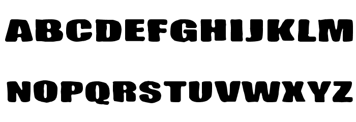 Hiekkalasi Font LOWERCASE