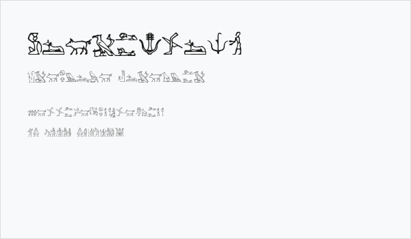 Hieroglify Business Card