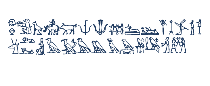 Hieroglify Lowercase