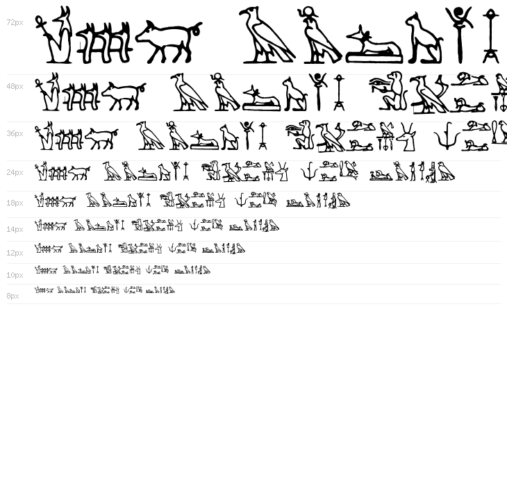 Hieroglify Waterfall