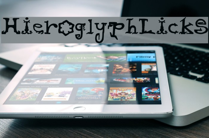 HieroglyphLicks Example 1