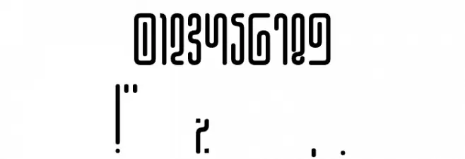 Hieroglyphic Font OTHER CHARS