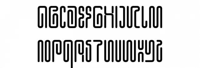 Hieroglyphic Polices MAJUSCULES