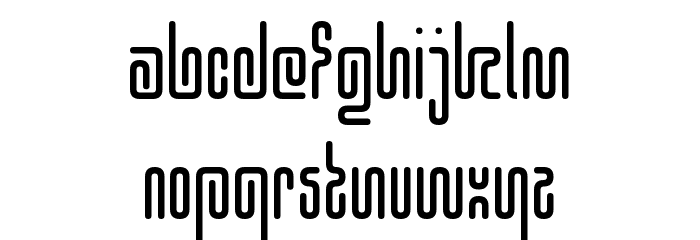 Hieroglyphic Font LOWERCASE