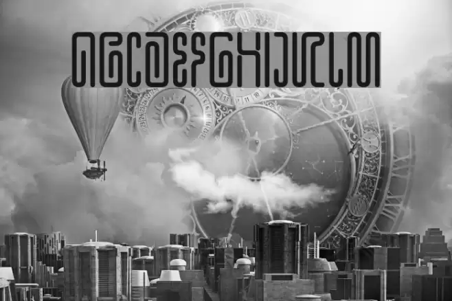 Hieroglyphic Font examples