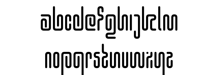 Hieroglyphic Font LOWERCASE