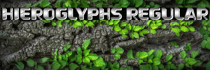 Hieroglyphs Regular Example 2