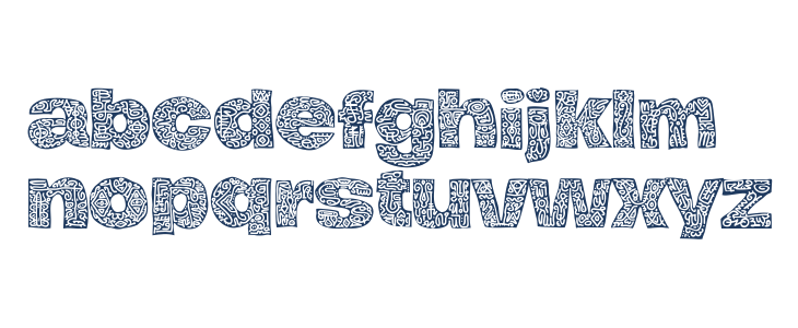 Hierograf Black PERSONAL USE Lowercase