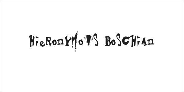 Hieronymous Boschian Logo