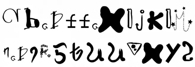 HieronymusBosch フォント 小文字
