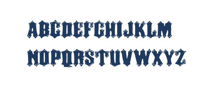 Hierro Templado Uppercase