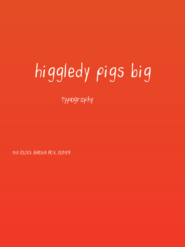 Higgledy Pigs Big Poster