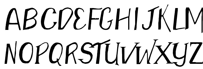 Higgledy Pigs Big Font LOWERCASE