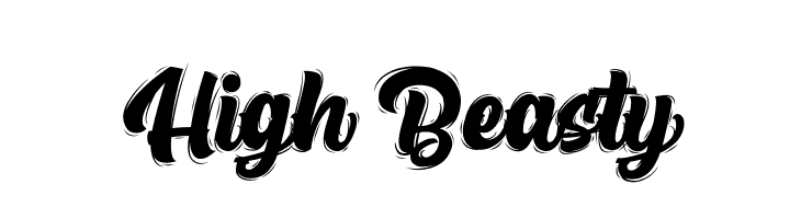 High Beasty  Descarca Fonturi Gratis