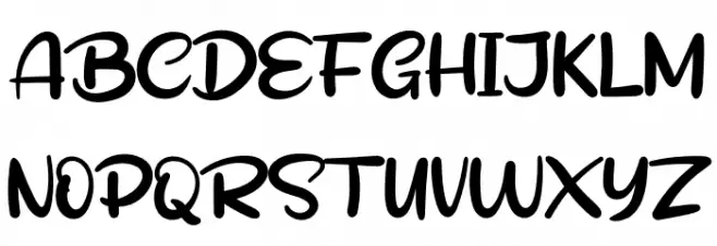 High Beginning Personal Use 字体 大写
