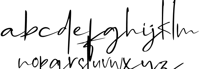 High Billion Font LOWERCASE