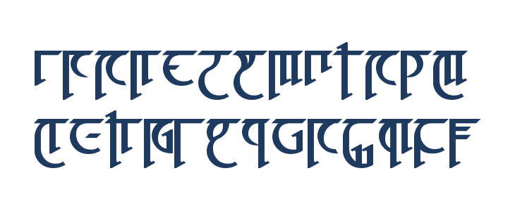 High Drowic Bold Lowercase