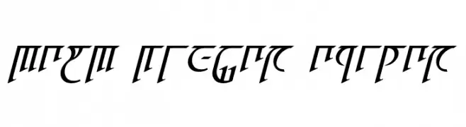 High Drowic Italic  Frei Schriftart Herunterladen