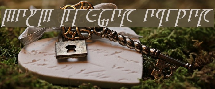 High Drowic Italic Font examples