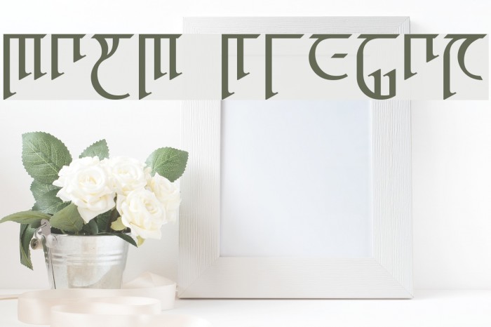 High Drowic Font examples