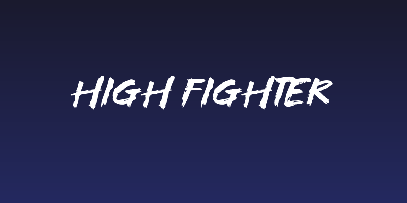 High Fighter Social Header