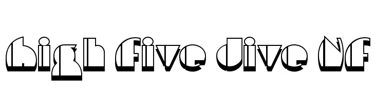 High Five Jive NF  Fuentes Gratis Descargar
